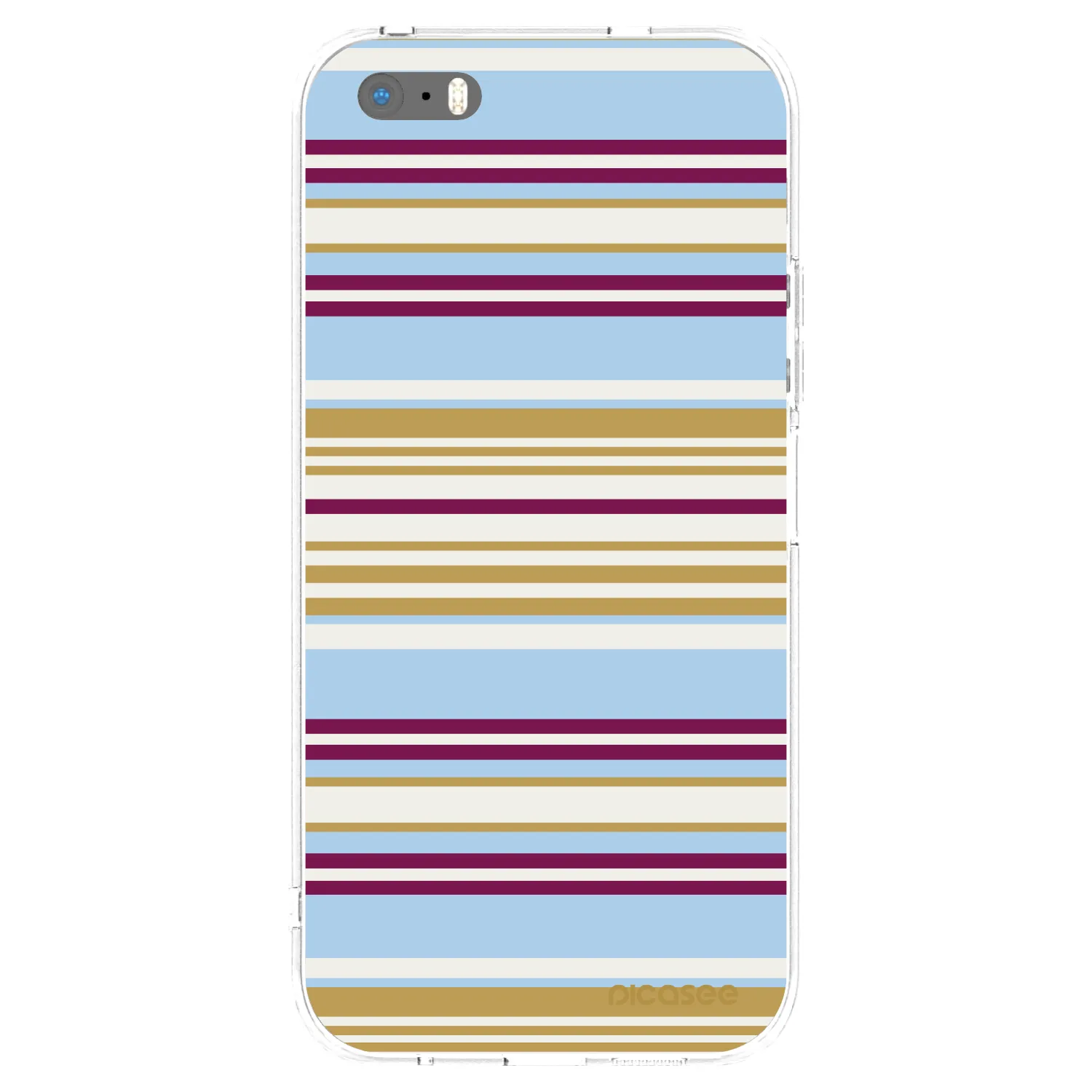 Picasee Apple iPhone 5/5S/SE Hülle - Transparentes Silikon - Souvenir
