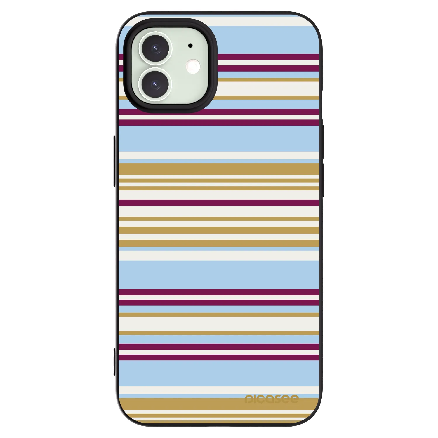 Picasee Apple iPhone 12 Pro Hülle - Schwarzes Silikon - Souvenir