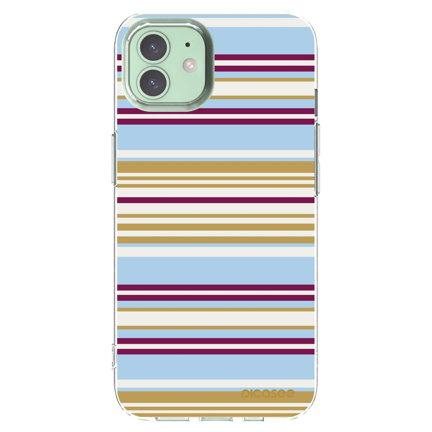 Picasee Apple iPhone 12 Pro Hülle - Transparentes Silikon - Souvenir