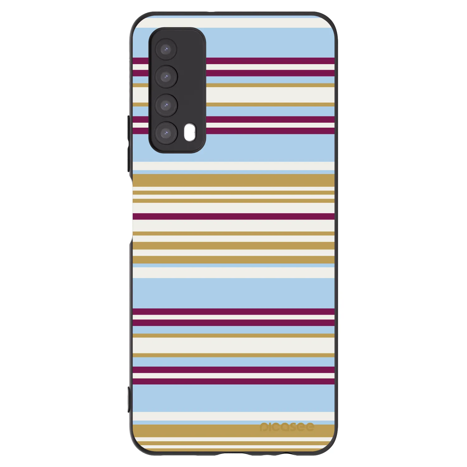 Picasee Huawei P Smart 2021 Hülle - Schwarzes Silikon - Souvenir