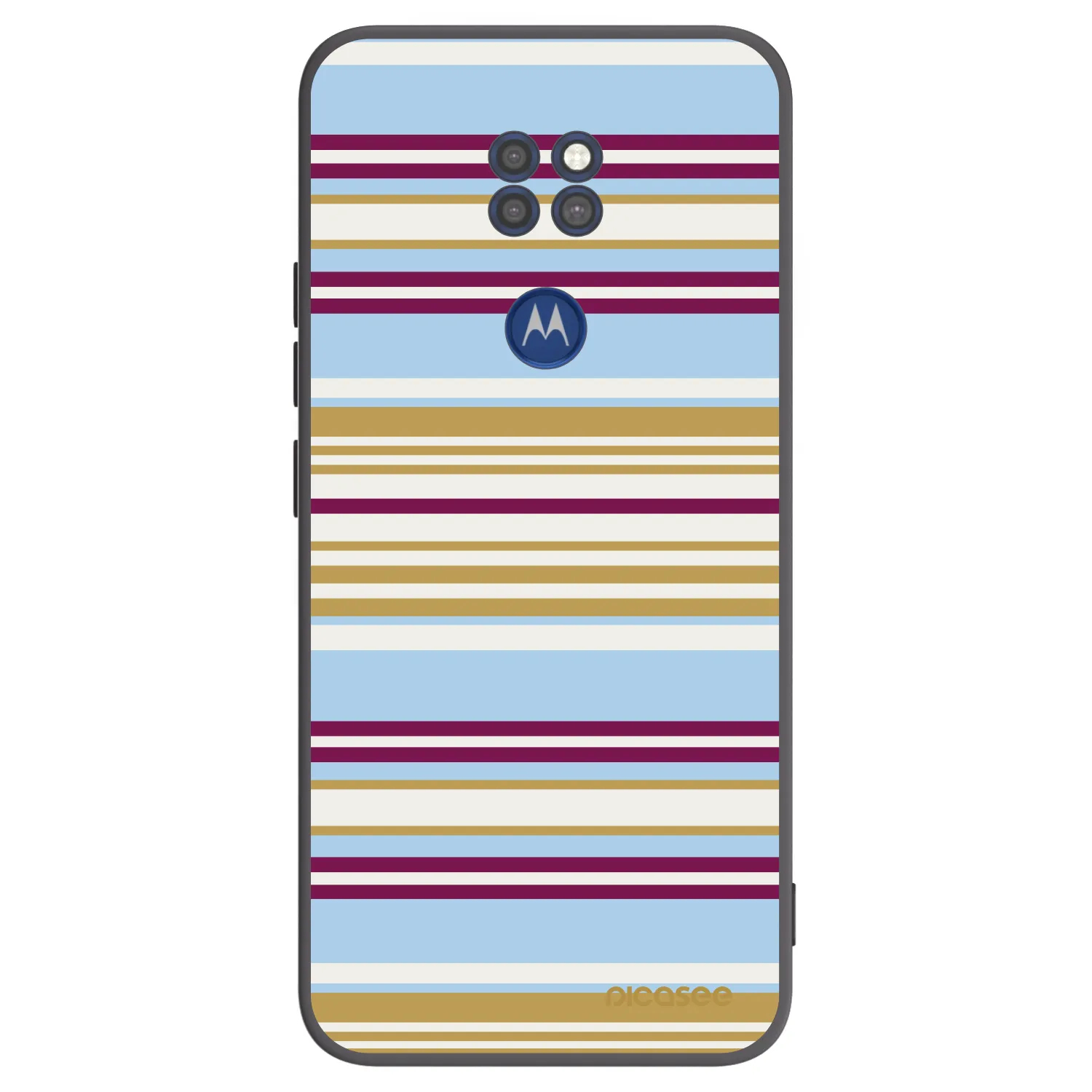 Picasee Motorola Moto G9 Play Hülle - Schwarzes Silikon - Souvenir