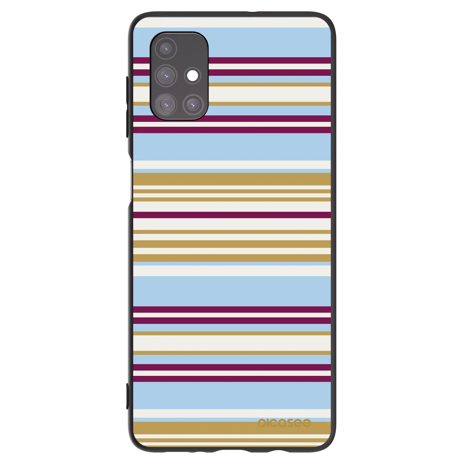 Picasee Samsung Galaxy M51 M515F Hülle - Schwarzes Silikon - Souvenir