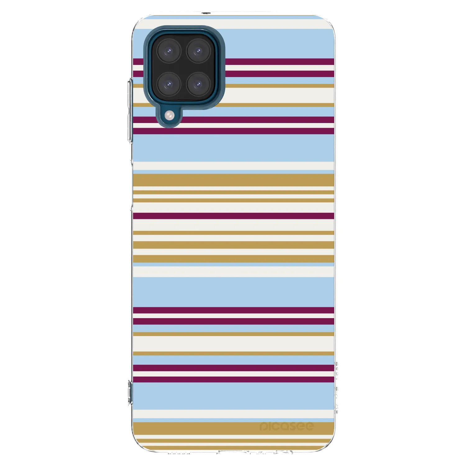 Picasee Samsung Galaxy A12 A125F Hülle - Transparentes Silikon - Souvenir