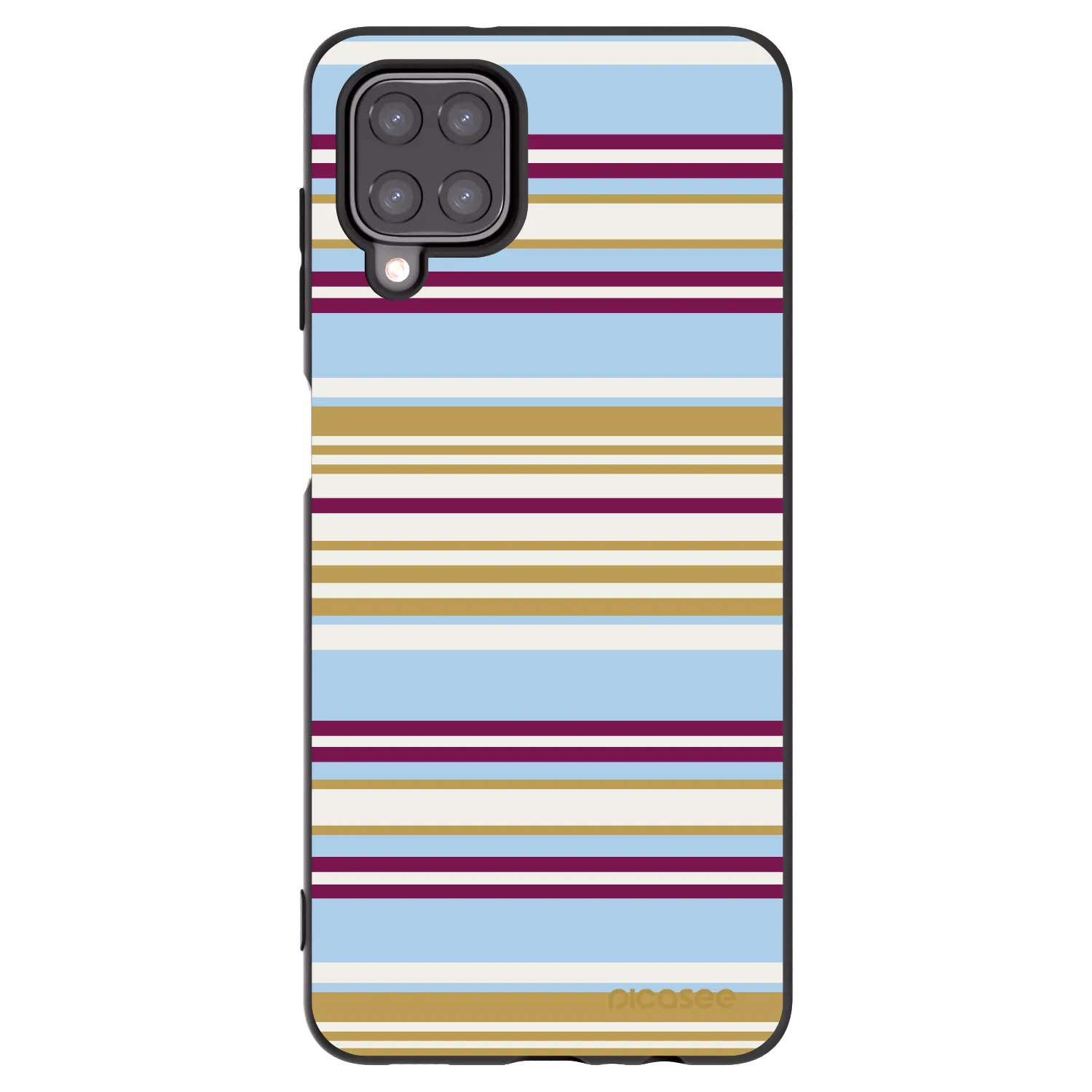 Picasee Samsung Galaxy A12 A125F Hülle - Schwarzes Silikon - Souvenir