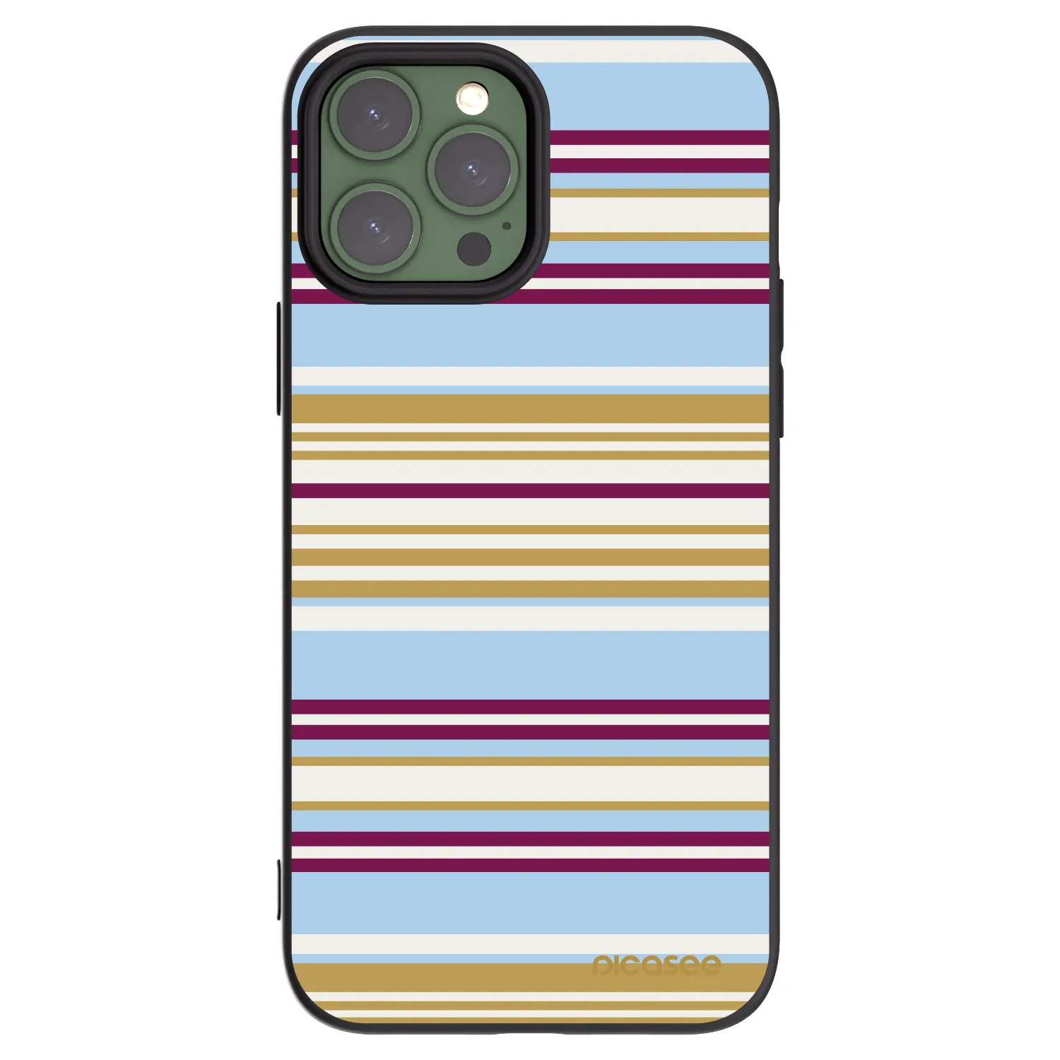 Picasee Apple iPhone 13 Pro Max Hülle - Schwarzes Silikon - Souvenir