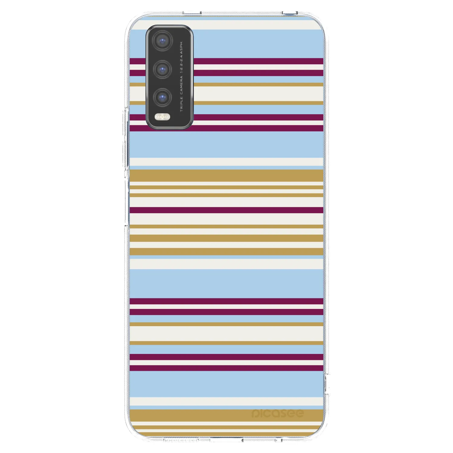 Picasee Vivo Y20s Hülle - Transparentes Silikon - Souvenir