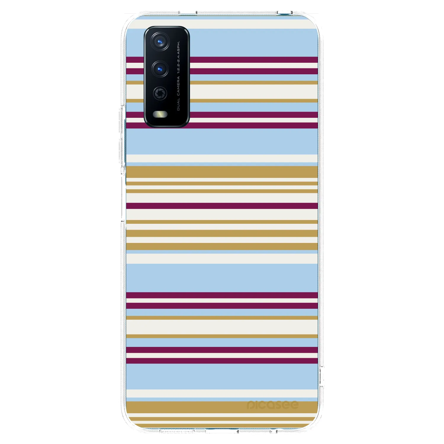 Picasee Vivo Y11s Hülle - Transparentes Silikon - Souvenir