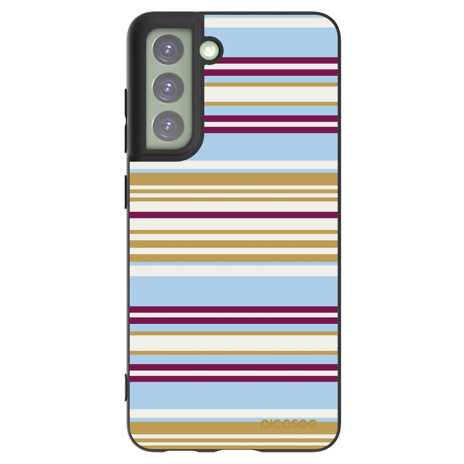 Picasee Samsung Galaxy S21 FE 5G Hülle - Schwarzes Silikon - Souvenir