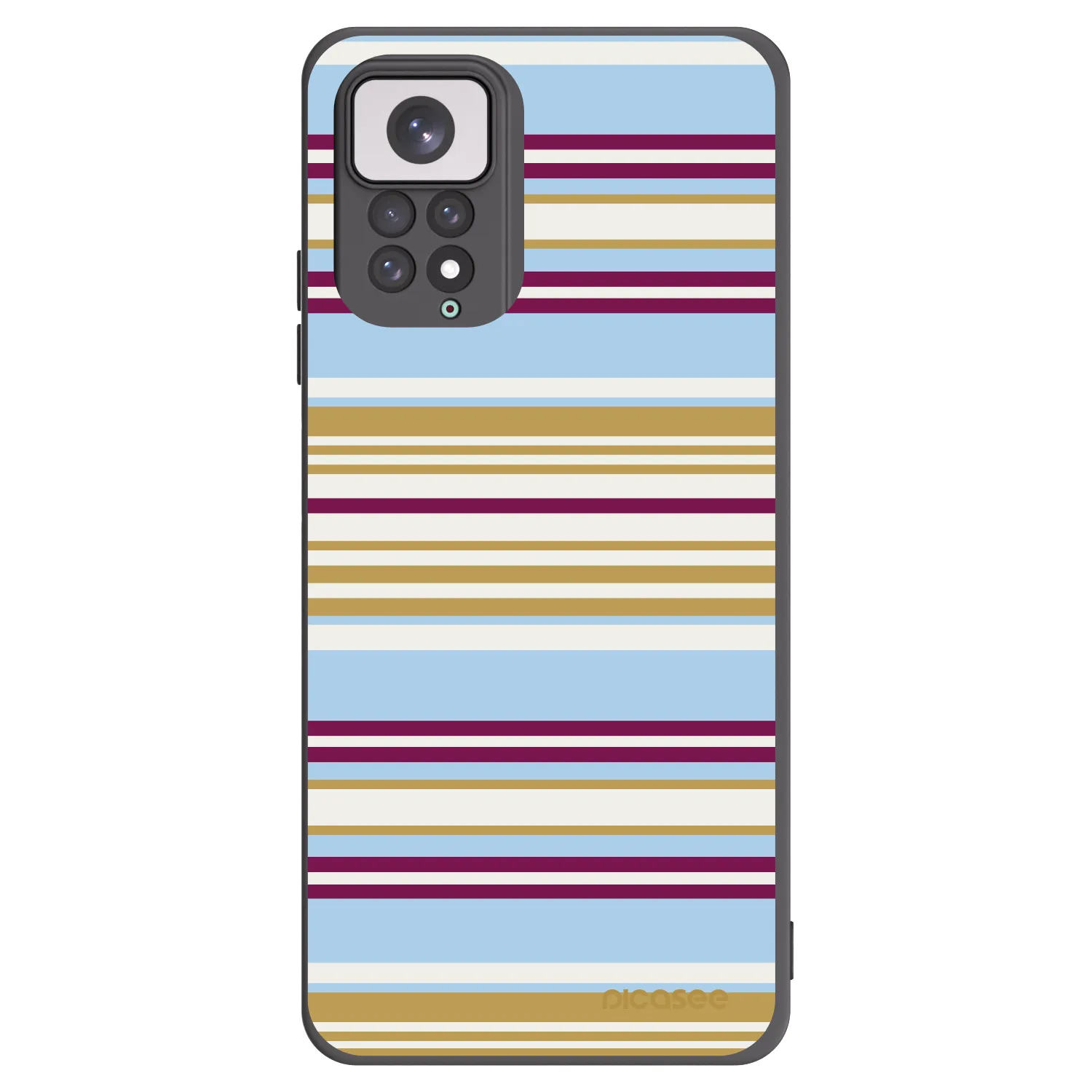 Picasee Xiaomi Redmi Note 11 Hülle - Schwarzes Silikon - Souvenir
