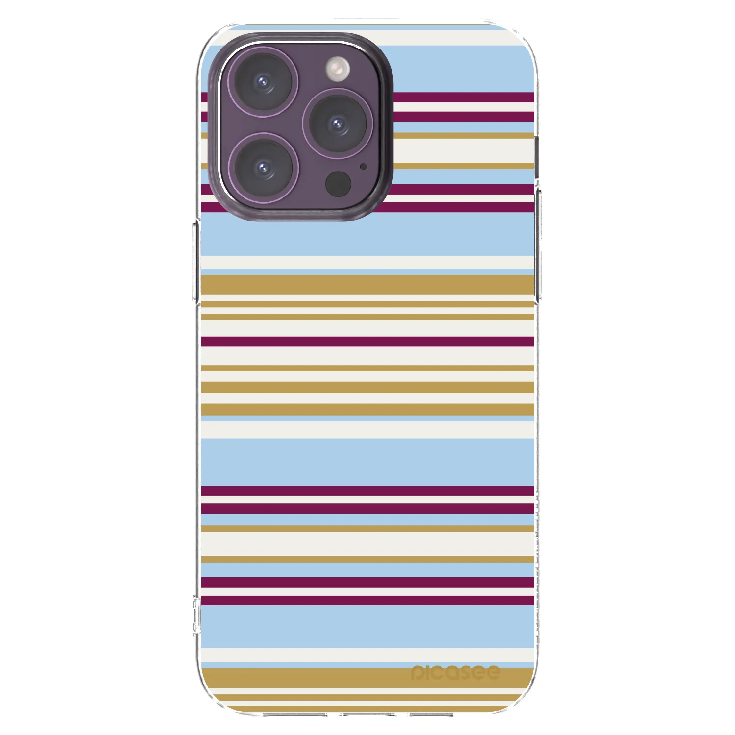 Picasee Apple iPhone 14 Pro Max Hülle - Transparentes Silikon - Souvenir