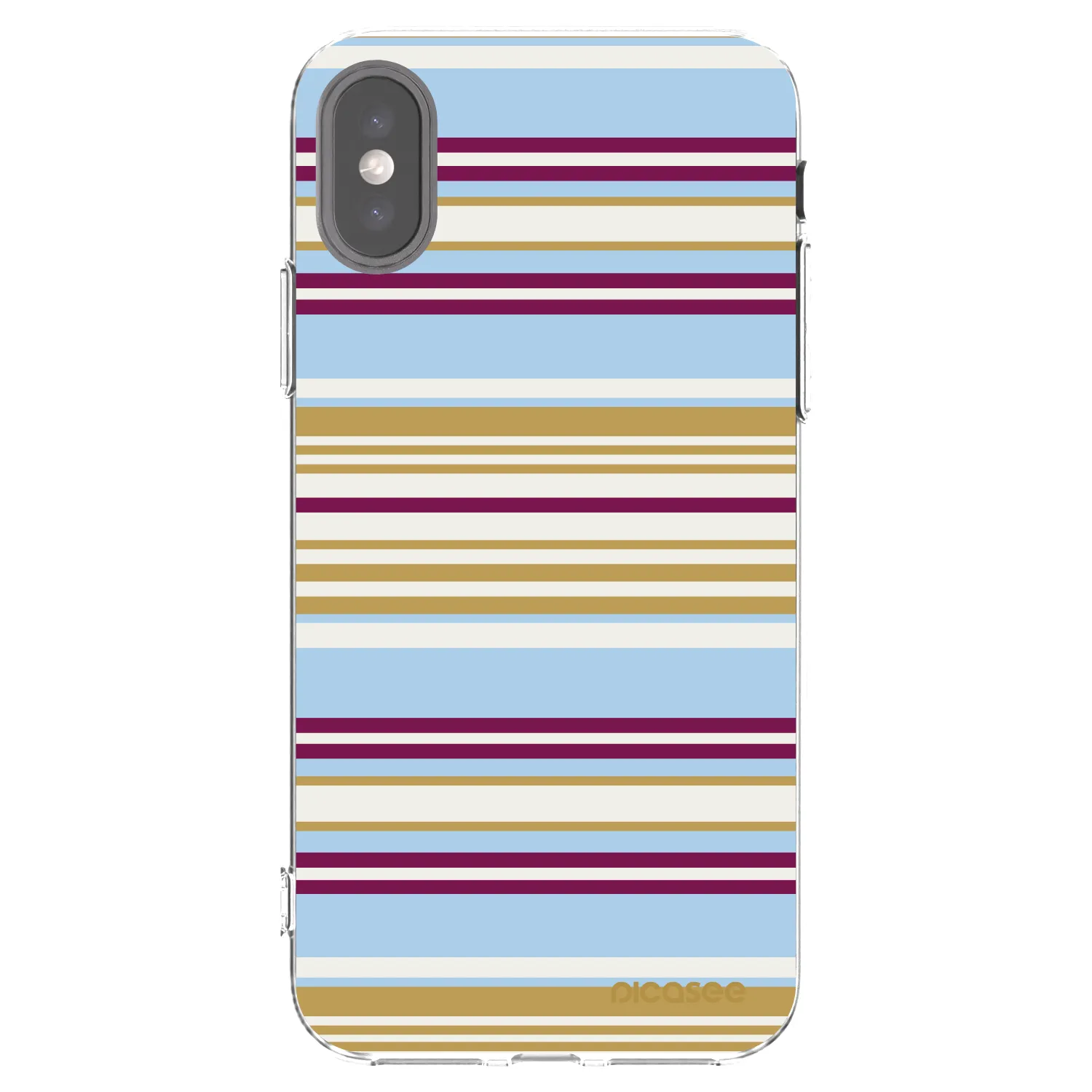 Picasee Apple iPhone X/XS Hülle - Transparentes Silikon - Souvenir