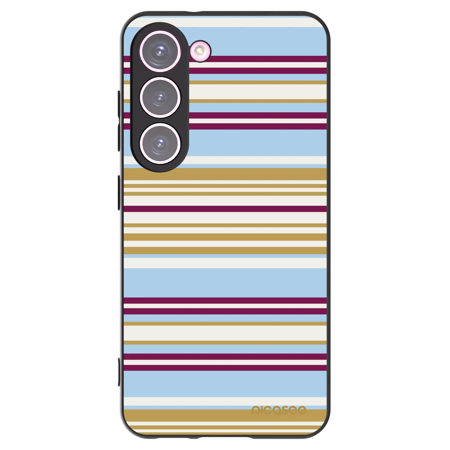 Picasee Samsung Galaxy S23 5G Hülle - Schwarzes Silikon - Souvenir