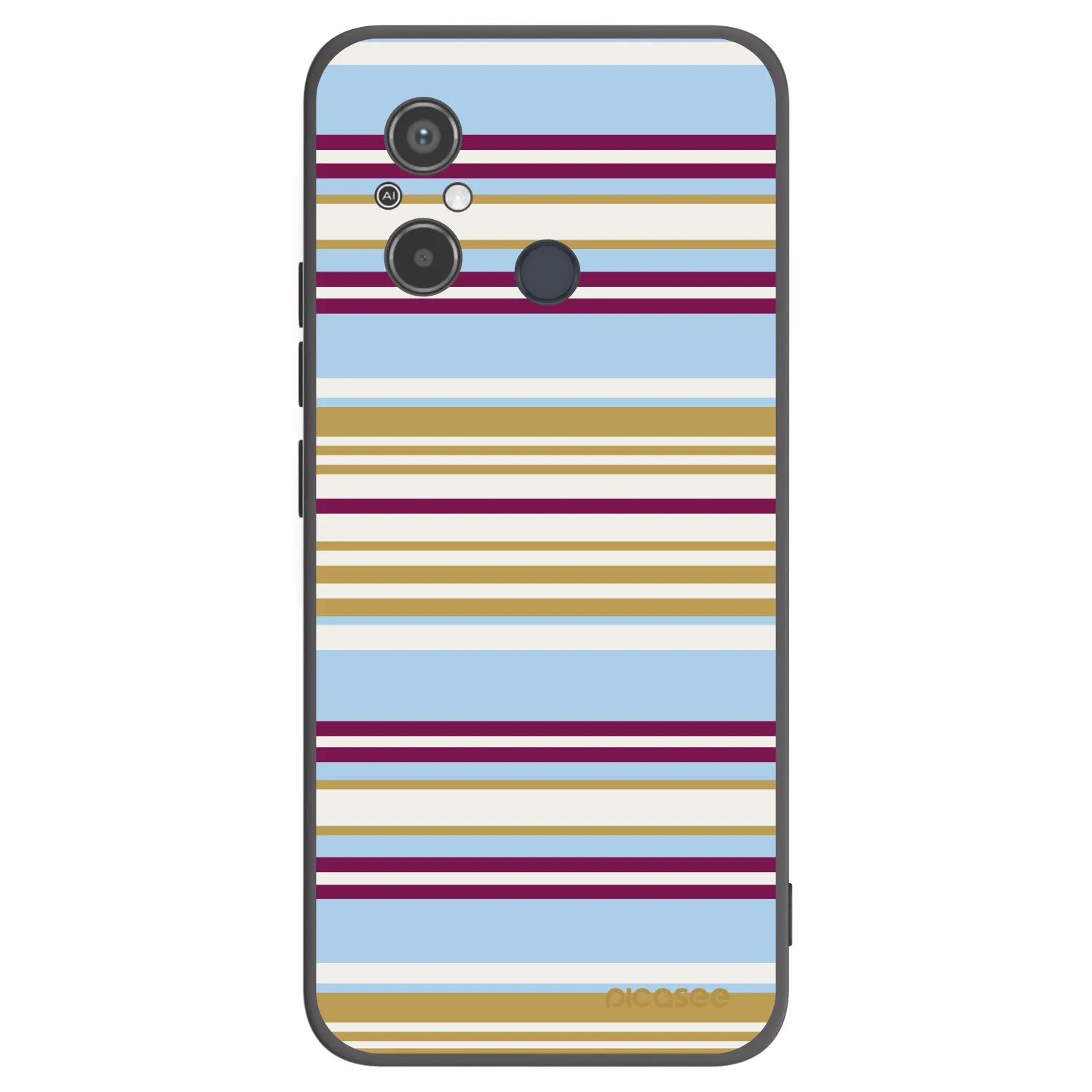 Picasee Xiaomi Redmi 12C Hülle - Schwarzes Silikon - Souvenir