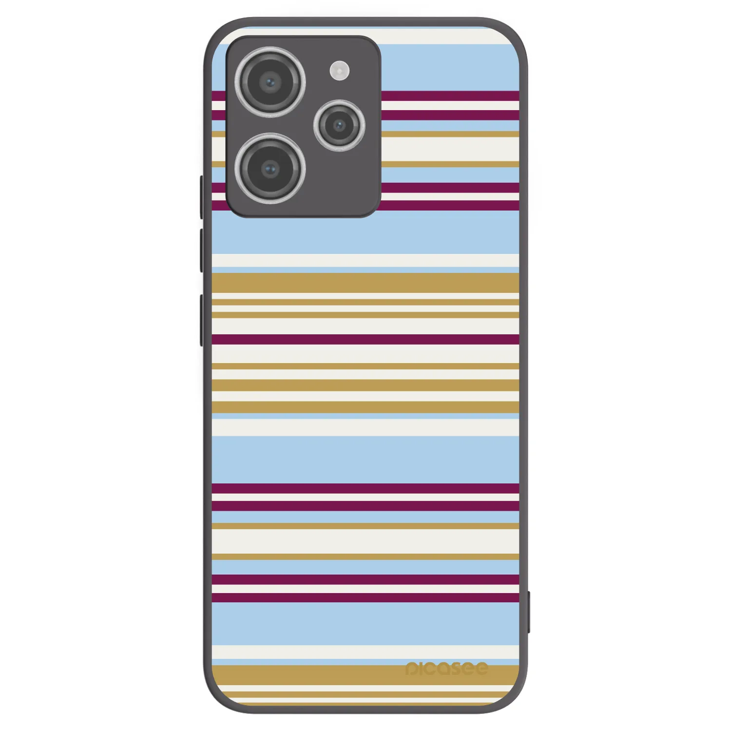 Picasee Xiaomi Redmi 12 4G Hülle - Schwarzes Silikon - Souvenir