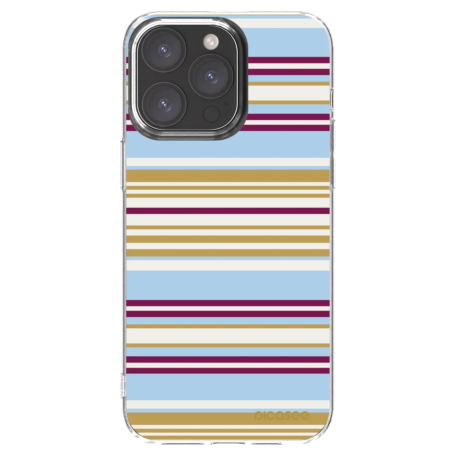 Picasee Apple iPhone 15 Pro Max Hülle - Transparentes Silikon - Souvenir