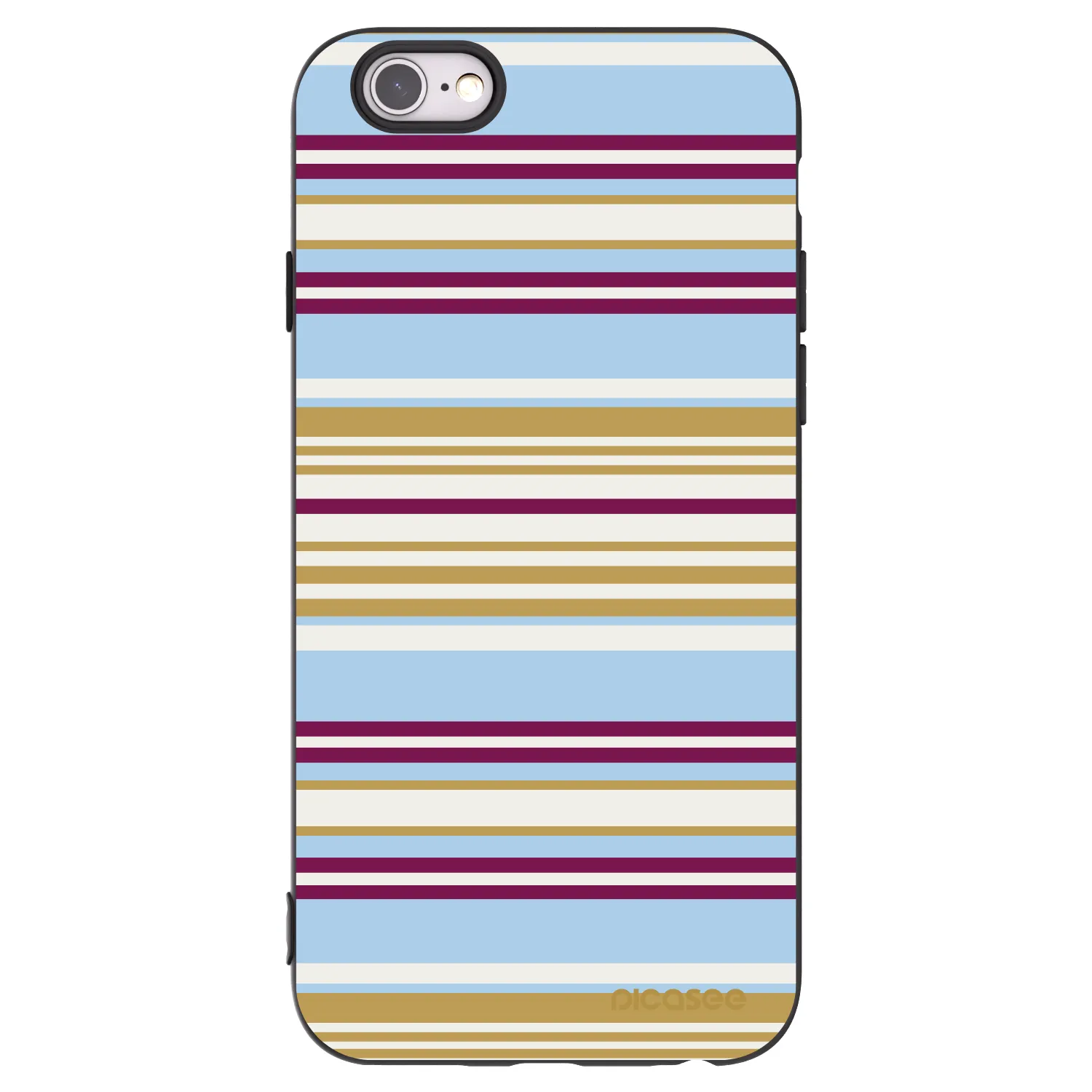 Picasee Apple iPhone 6/6S Hülle - Schwarzes Silikon - Souvenir
