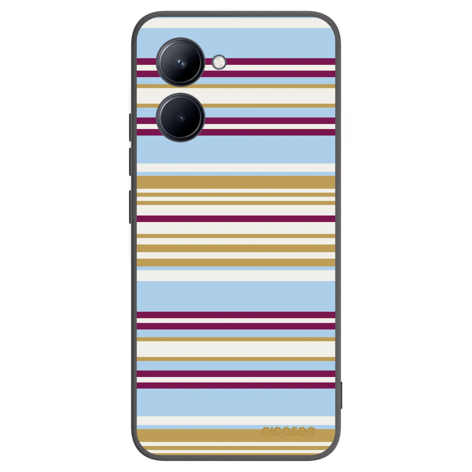 Picasee Realme C33 (2023) Hülle - Schwarzes Silikon - Souvenir