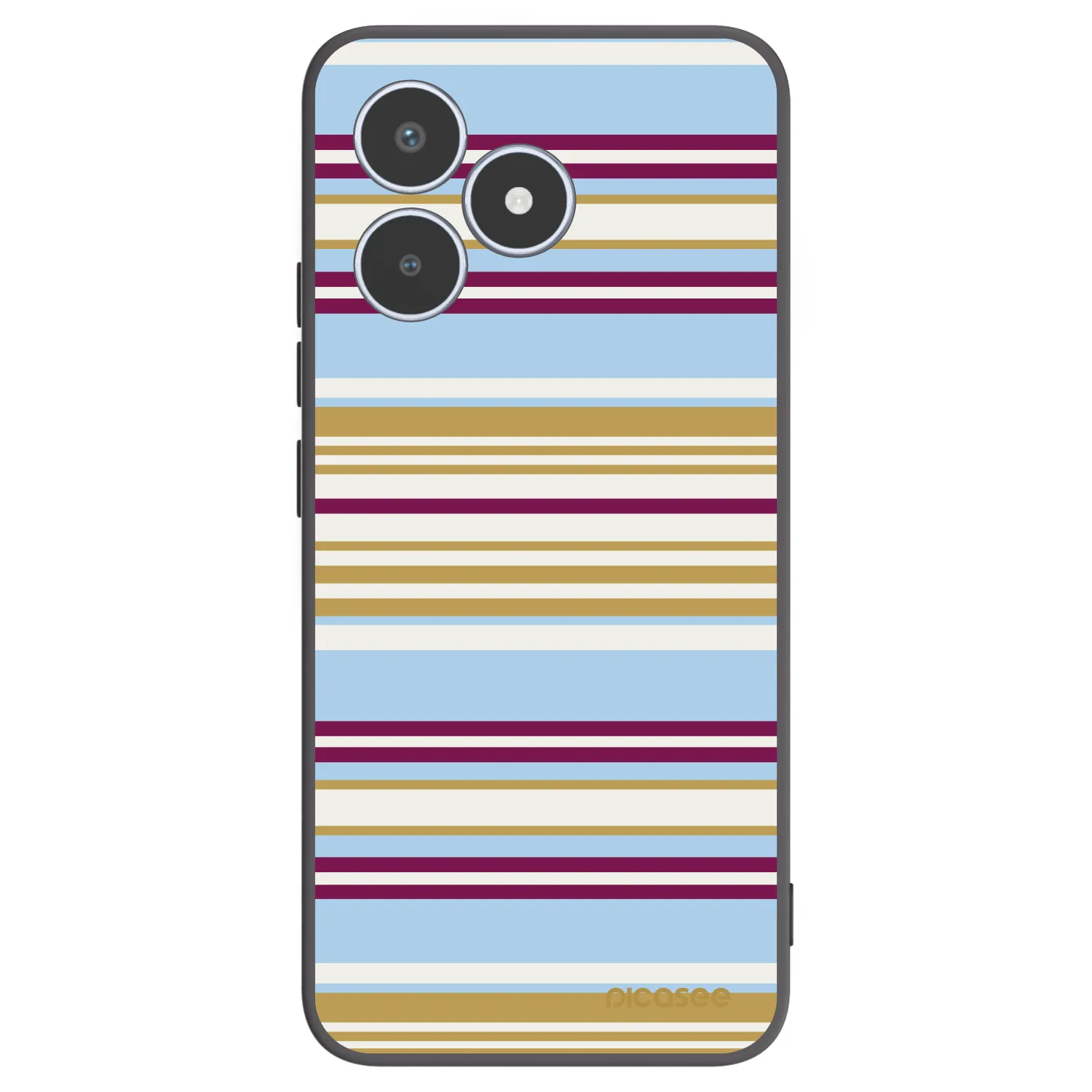 Picasee Realme C53 Hülle - Schwarzes Silikon - Souvenir