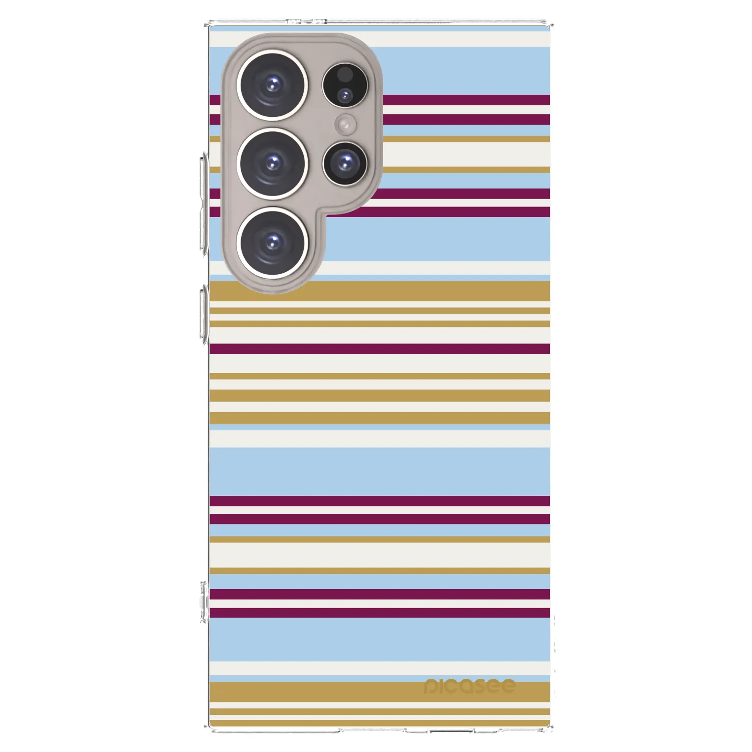 Picasee Samsung Galaxy S24 Ultra S928B 5G Hülle - Transparentes Silikon - Souvenir