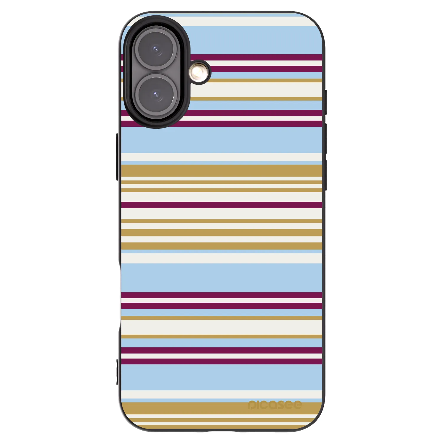 Picasee Apple iPhone 16 Plus Hülle - Schwarzes Silikon - Souvenir