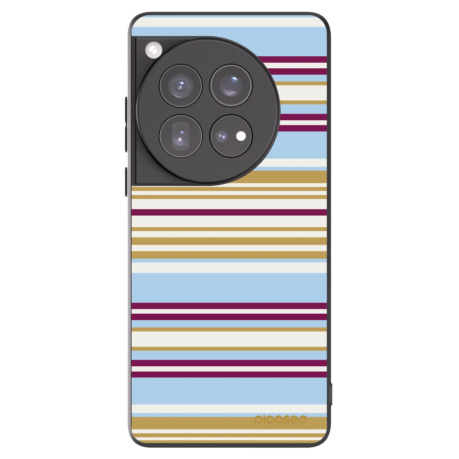 Picasee OnePlus 12 5G Hülle - Schwarzes Silikon - Souvenir