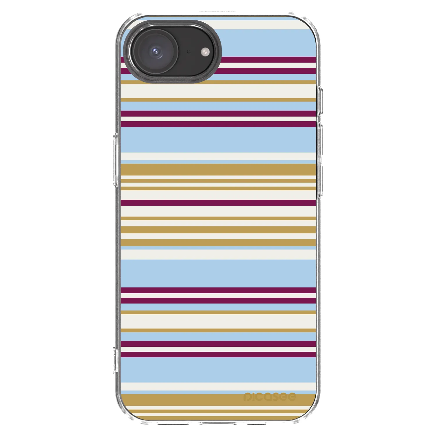 Picasee Apple iPhone 16e Hülle - Transparentes Silikon - Souvenir
