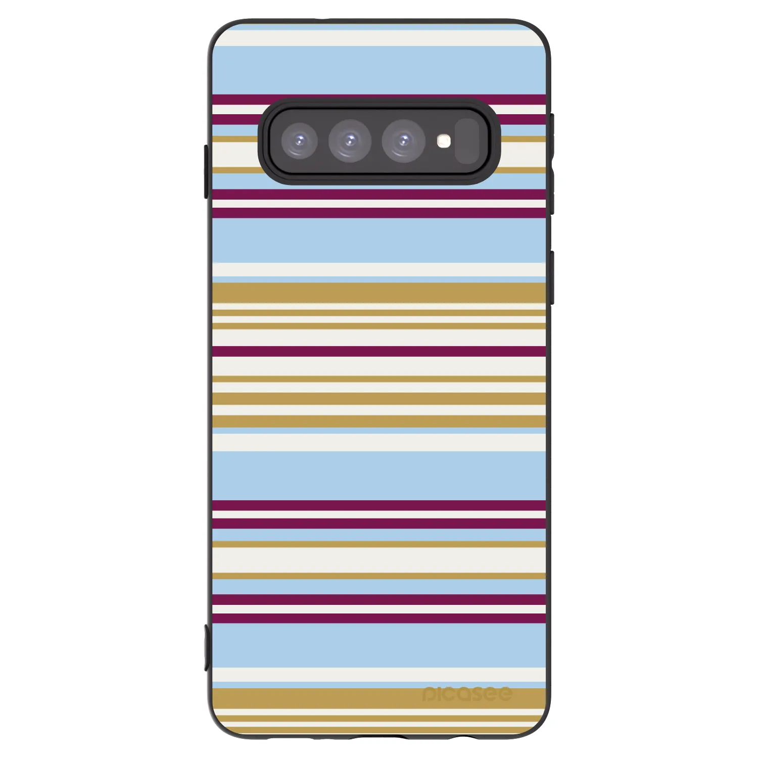 Picasee Samsung Galaxy S10 G973 Hülle - Schwarzes Silikon - Souvenir