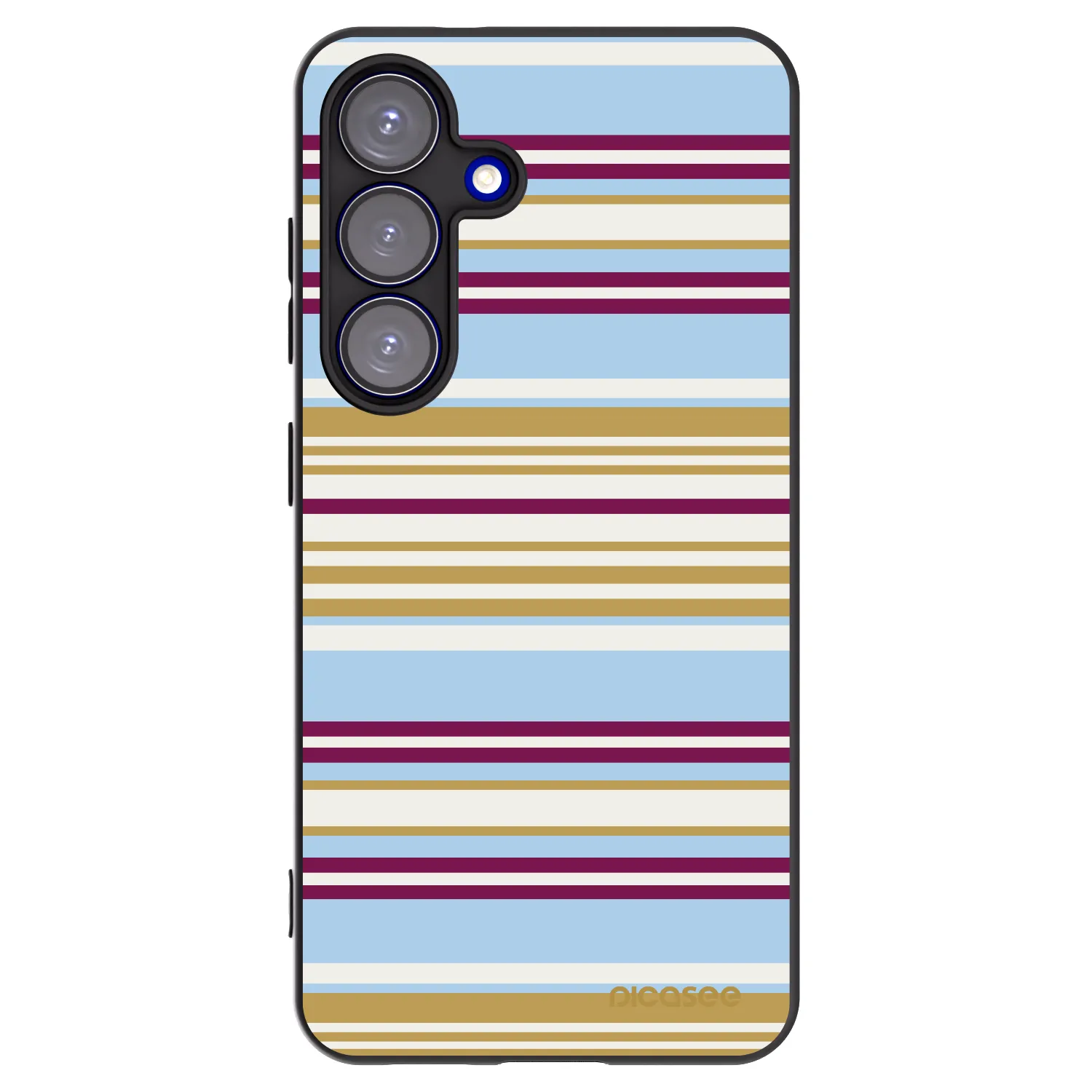 Picasee Samsung Galaxy S25 5G Hülle - Schwarzes Silikon - Souvenir