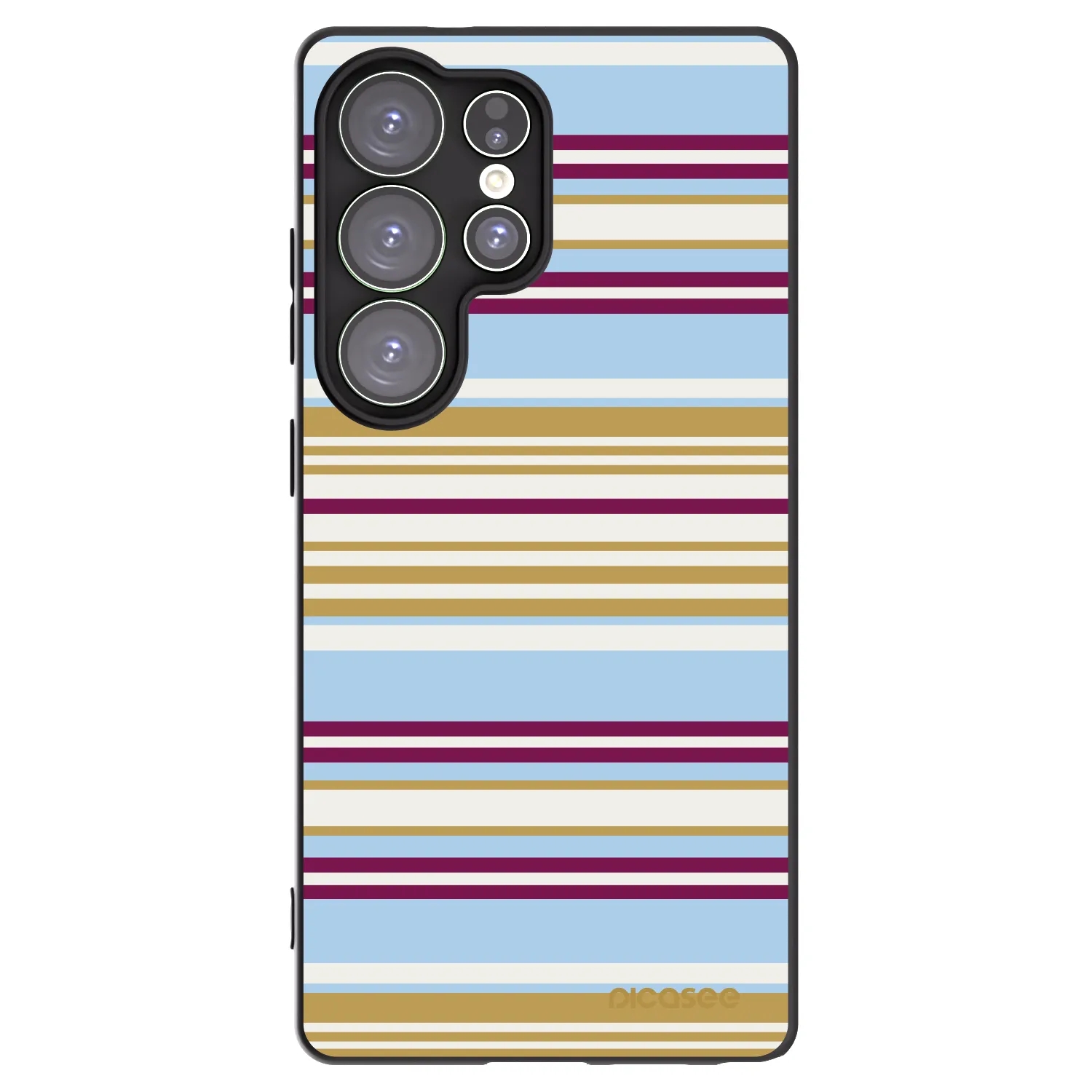 Picasee Samsung Galaxy S25 Ultra 5G Hülle - Schwarzes Silikon - Souvenir