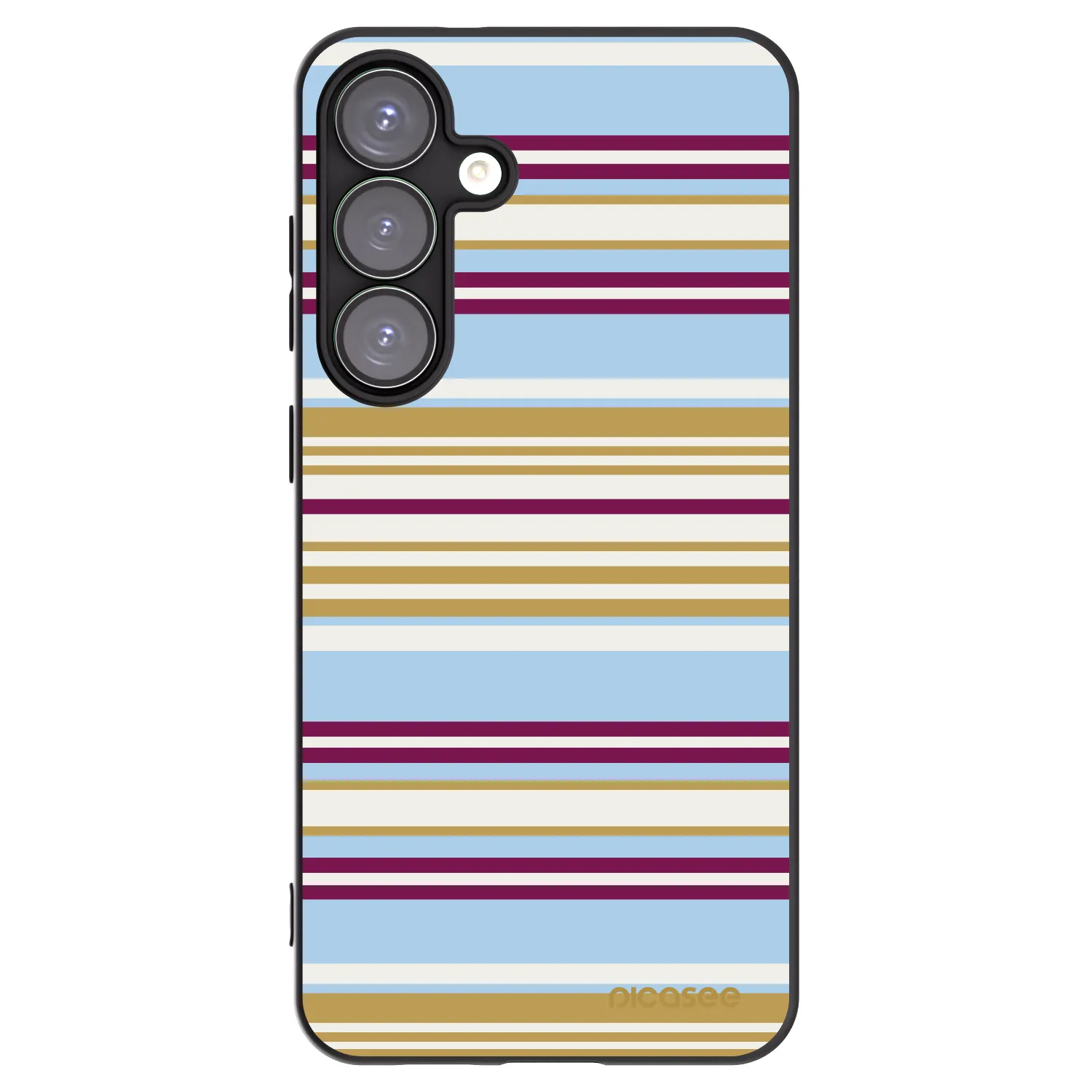 Picasee Samsung Galaxy S25+ 5G Hülle - Schwarzes Silikon - Souvenir
