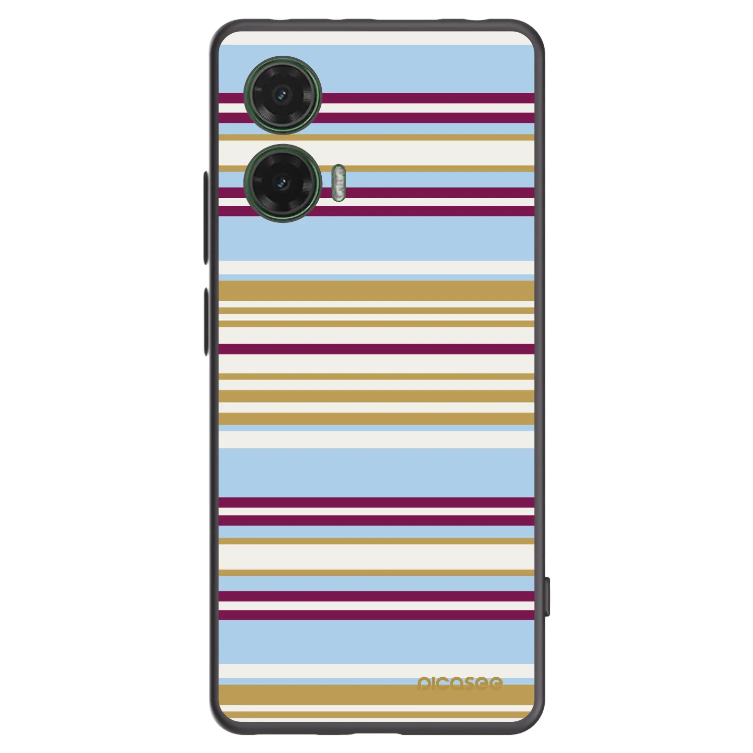 Picasee Motorola Moto G35 5G Hülle - Schwarzes Silikon - Souvenir