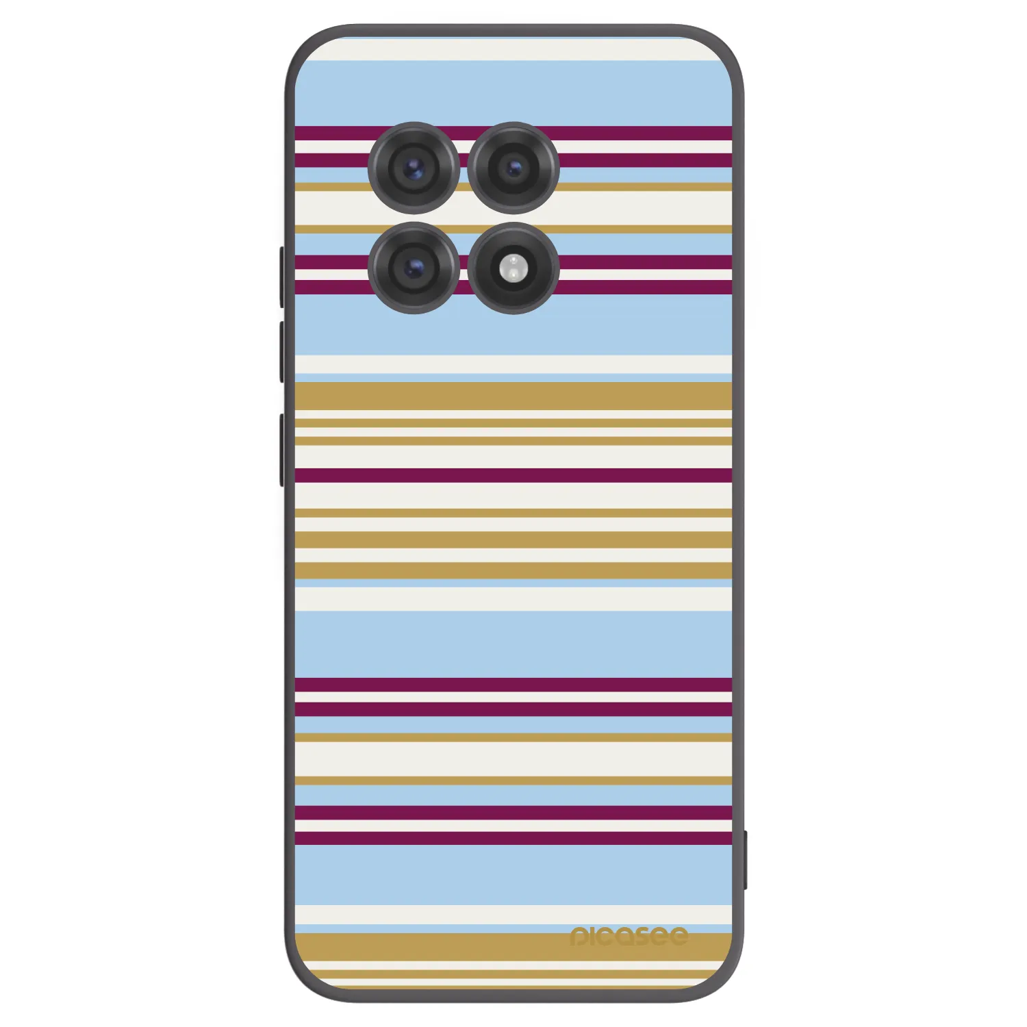 Picasee OnePlus 13R 5G Hülle - Schwarzes Silikon - Souvenir