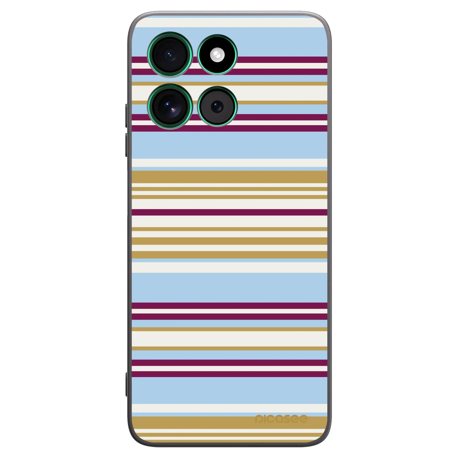 Picasee Motorola Moto G57 Power Hülle - Schwarzes Silikon - Souvenir