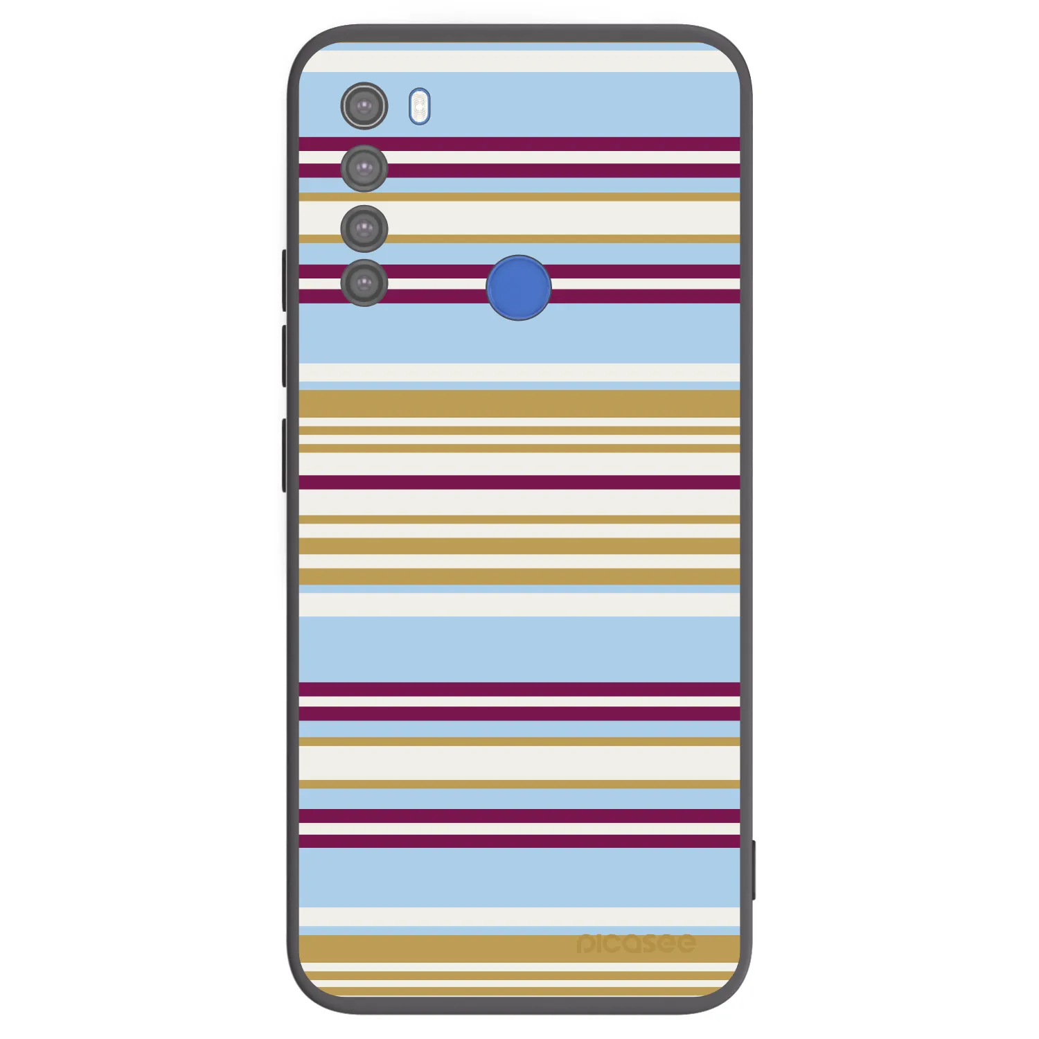 Picasee Xiaomi Redmi Note 8T Hülle - Schwarzes Silikon - Souvenir