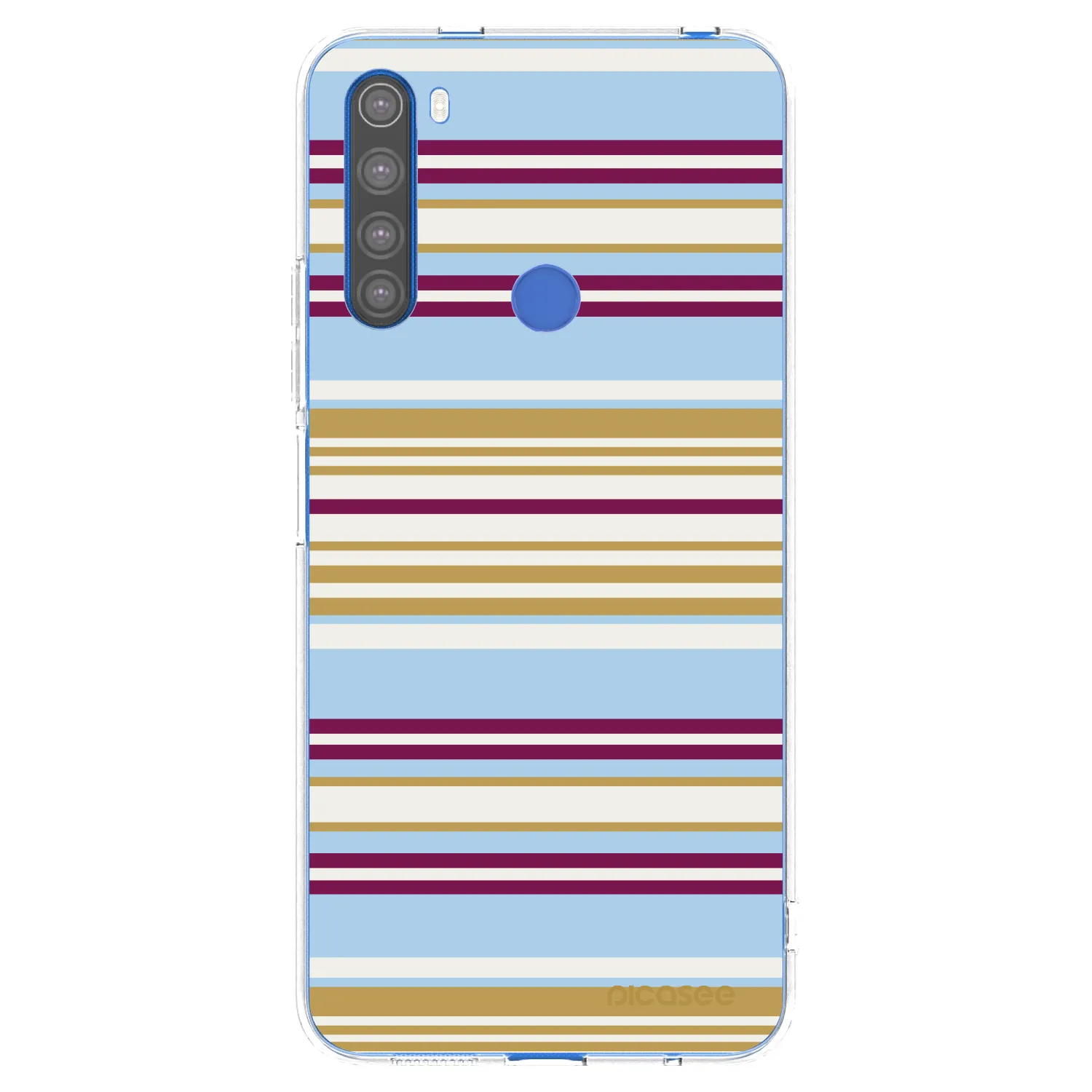 Picasee Xiaomi Redmi Note 8T Hülle - Transparentes Silikon - Souvenir
