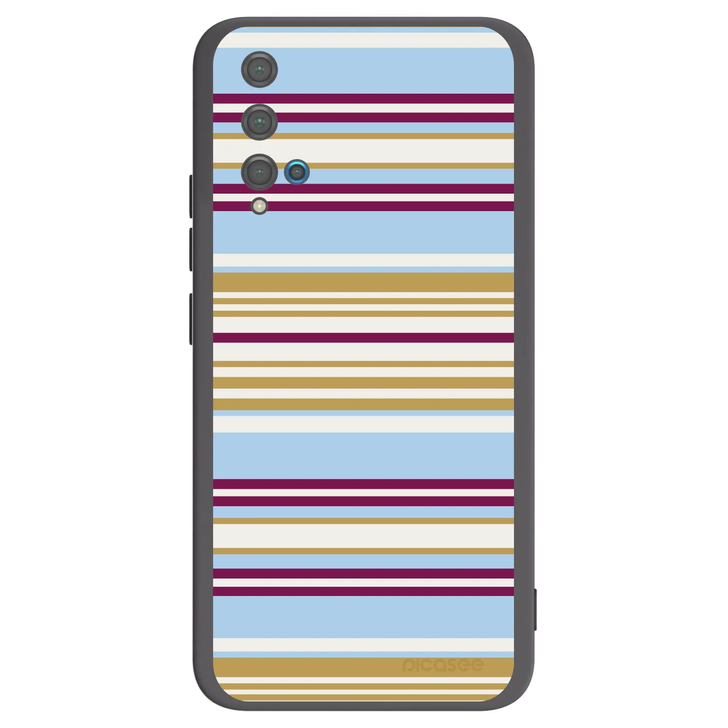 Picasee Huawei Nova 5T Hülle - Schwarzes Silikon - Souvenir