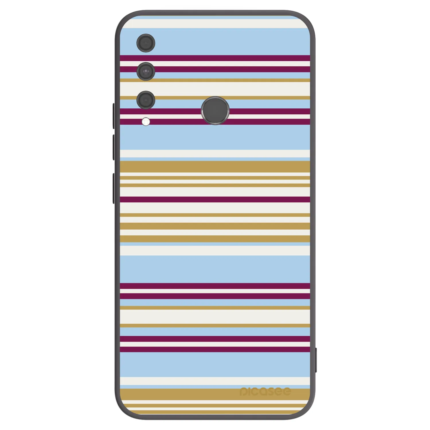 Picasee Huawei P40 Lite E Hülle - Schwarzes Silikon - Souvenir