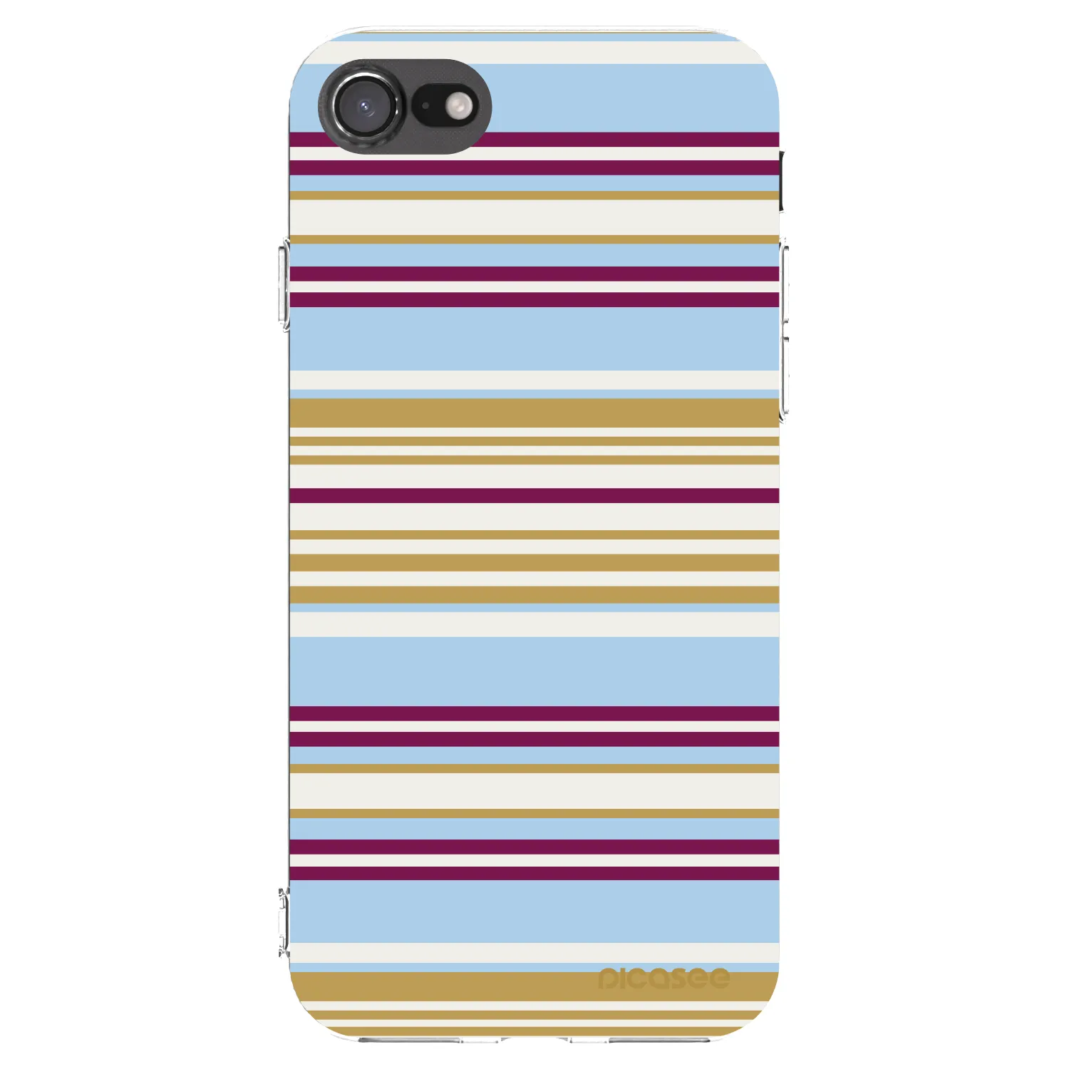 Picasee Apple iPhone SE 2020 Hülle - Transparentes Silikon - Souvenir