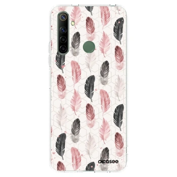 Picasee Realme 6i Hülle - Transparentes Silikon - Feder 2