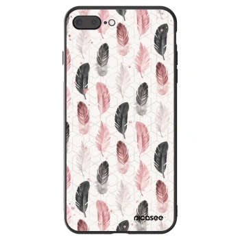 Hülle für Apple iPhone 7 Plus - Feder 2