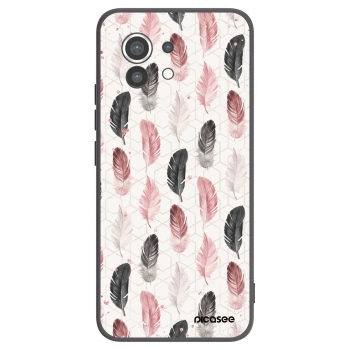 Picasee Xiaomi Mi 11 Hülle - Schwarzes Silikon - Feder 2