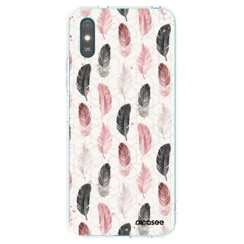 Picasee Xiaomi Redmi 9AT Hülle - Transparentes Silikon - Feder 2