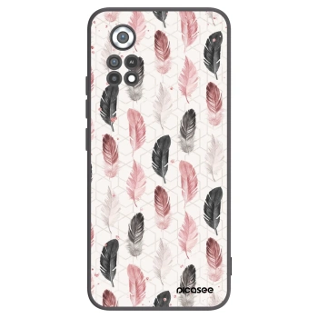 Picasee Xiaomi Poco X4 Pro 5G Hülle - Schwarzes Silikon - Feder 2