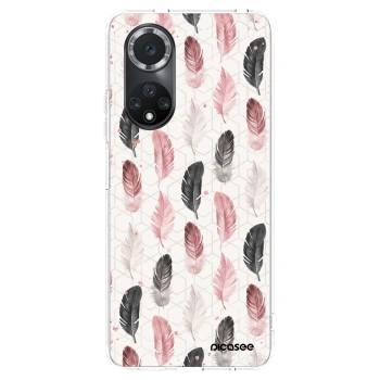 Picasee Huawei Nova 9 SE Hülle - Transparentes Silikon - Feder 2
