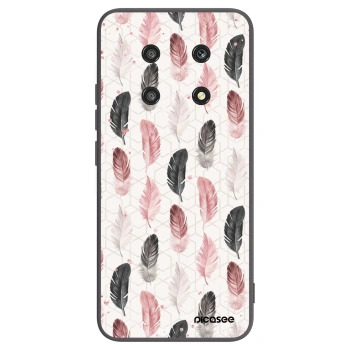 Picasee Honor Magic4 Lite 5G Hülle - Schwarzes Silikon - Feder 2