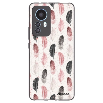 Picasee Xiaomi 12T Hülle - Schwarzes Silikon - Feder 2