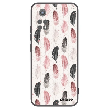 Picasee Xiaomi Redmi Note 11S 5G Hülle - Schwarzes Silikon - Feder 2
