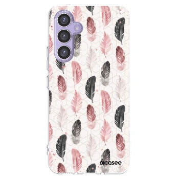 Picasee Samsung Galaxy A54 5G A546B Hülle - Transparentes Silikon - Feder 2