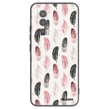 Picasee Xiaomi Poco F5 Pro 5G Hülle - Schwarzes Silikon - Feder 2