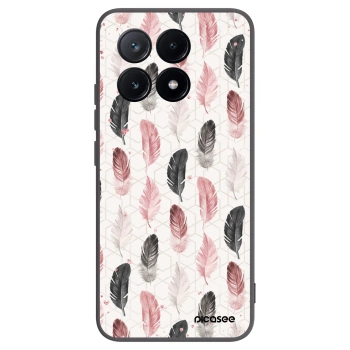 Picasee Xiaomi Poco X6 Pro Hülle - Schwarzes Silikon - Feder 2